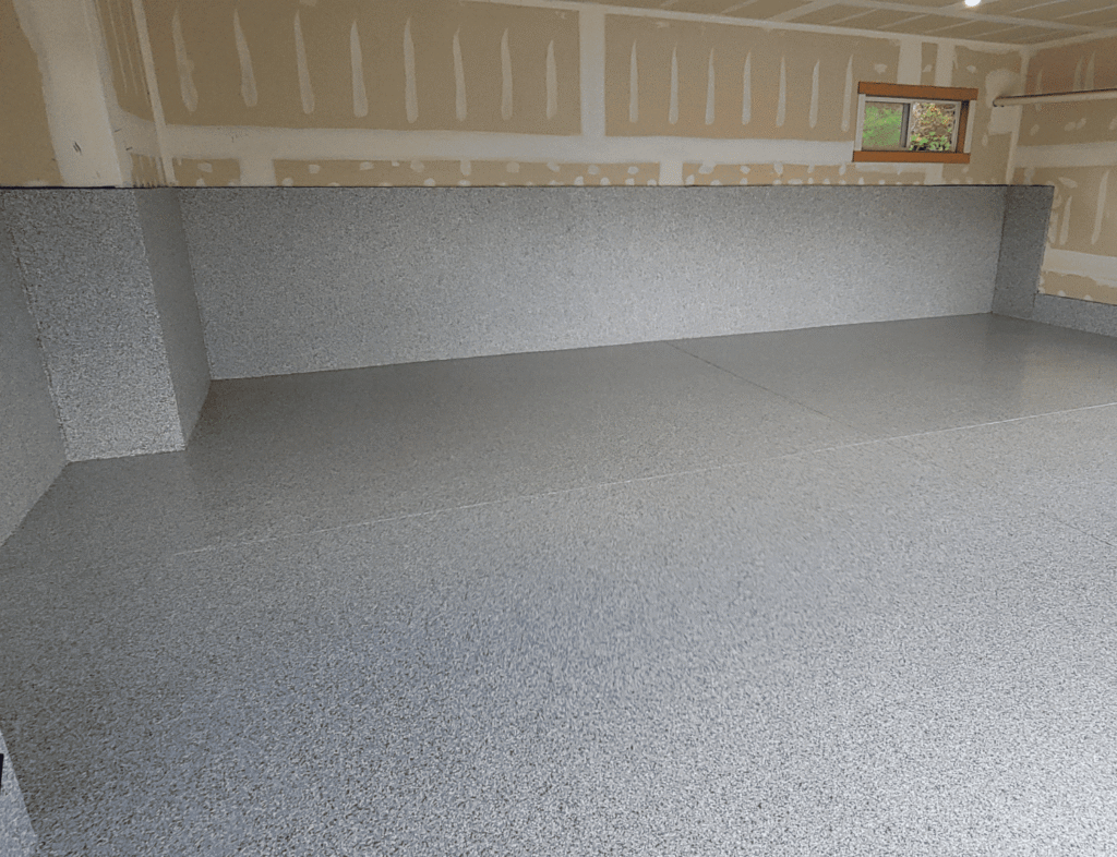 flake floor gravel
